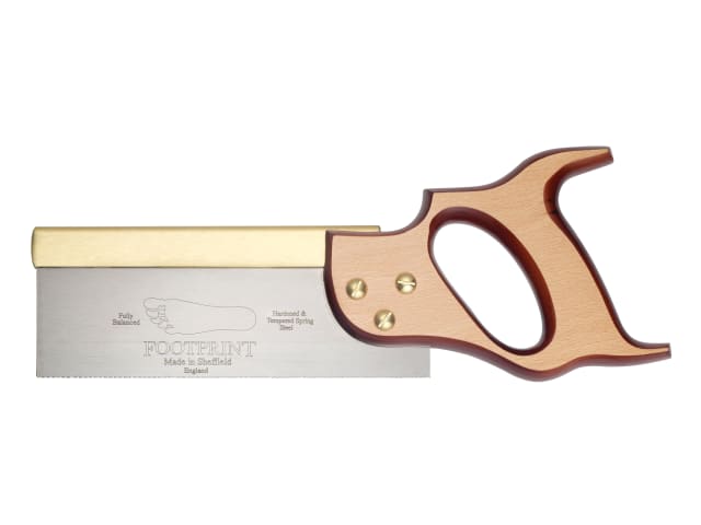 Footprint 246 Dovetail Saw 200mm 8in 20 TPI Brass Back Beechwood Handle