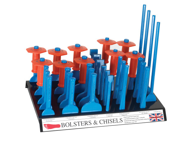 Footprint 35 Bolsters and Chisels Stand with Guards for Hand Tool Retailers