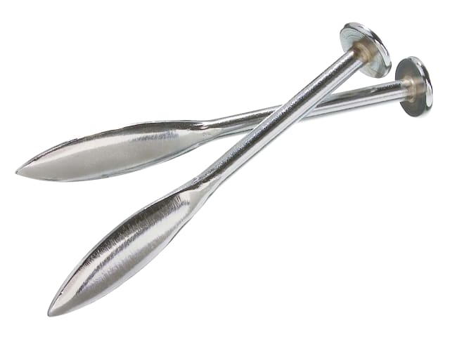 Footprint 620C Line Pins Card of 2 Hardened Steel for Brick Wall Building