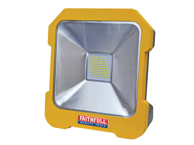 Faithfull Power Plus 20W SMD LED Task Light with Power Take Off 110V