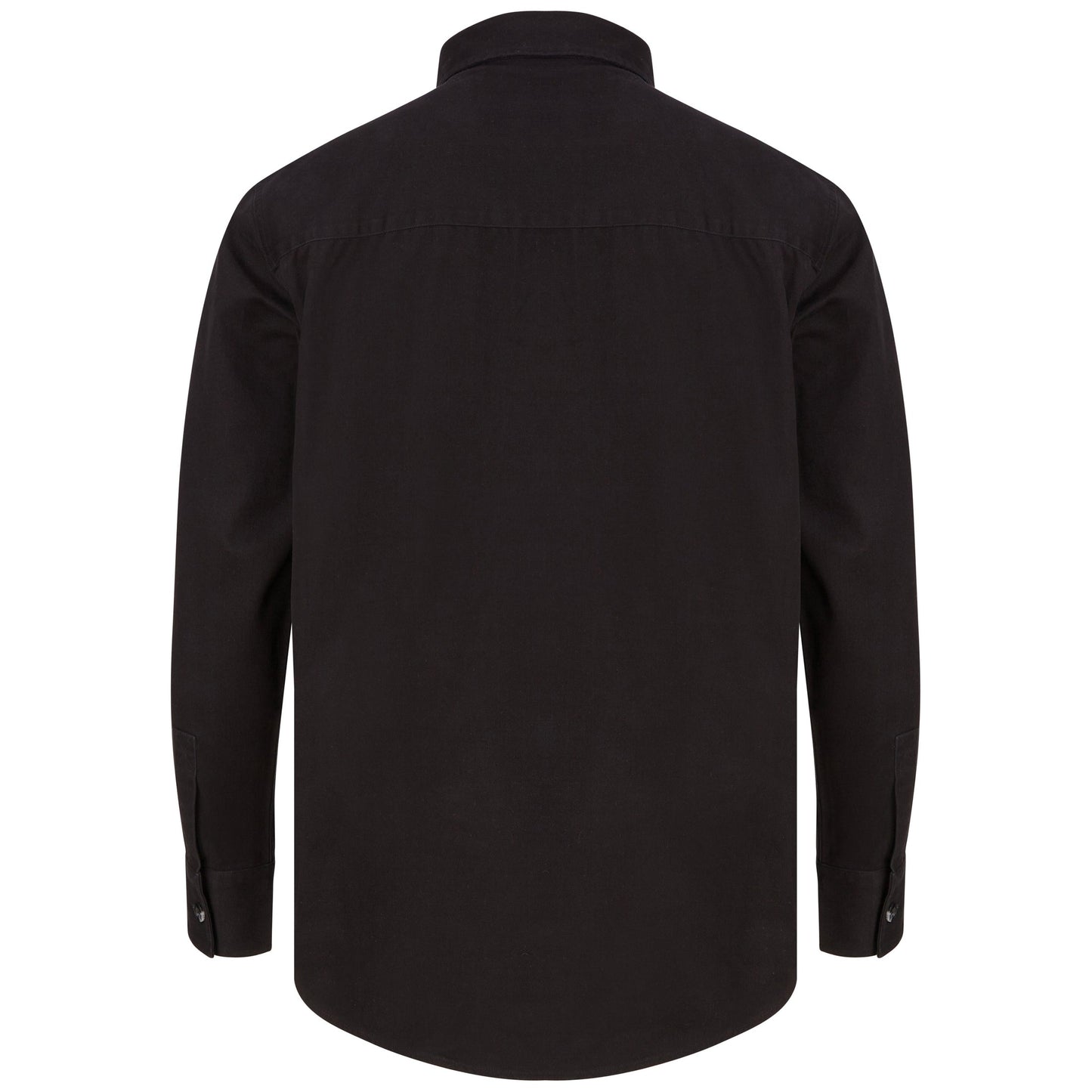 Front Row Heavyweight Drill Overshirt with Mitred Pockets Tag-Free Workwear