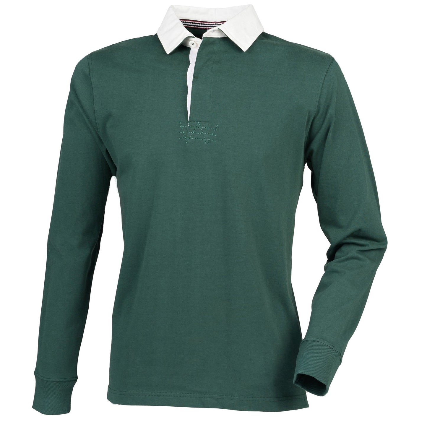 Front Row Premium Superfit Rugby Shirt Slim Fit Soft Cotton Woven Collar