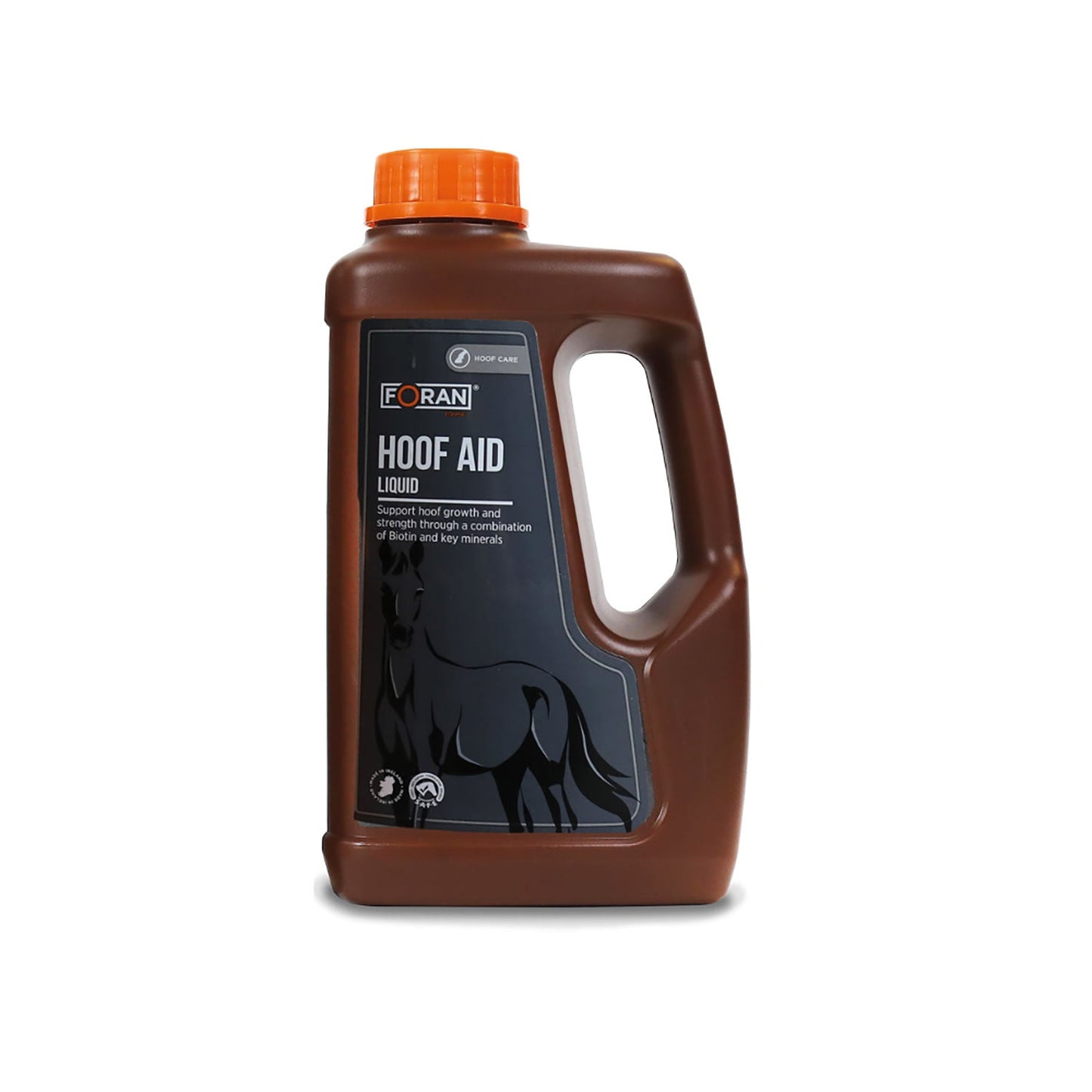 Foran Equine Grooming Hoof Aid Liquid Biotin Support For Stronger Growth