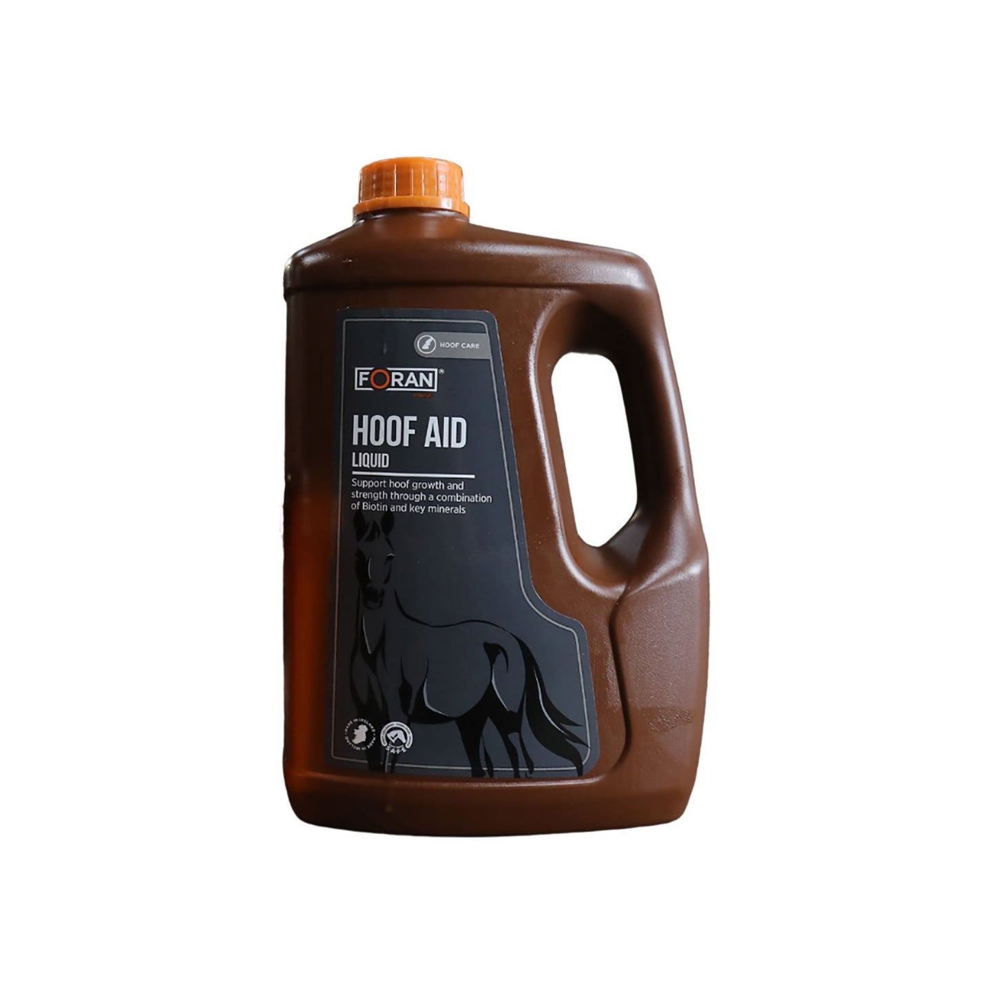 Foran Equine Grooming Hoof Aid Liquid Biotin Support For Stronger Growth