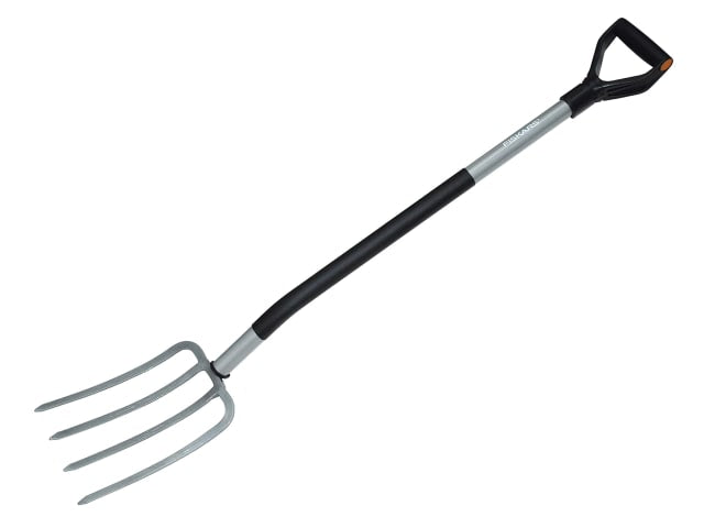 Fiskars Ergonomic Garden Fork with Y-Handle and Boron Steel Prongs