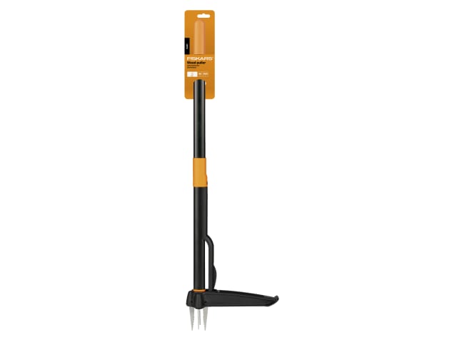 Fiskars Solid Weed Puller with Long Handle and Stainless Steel Claws