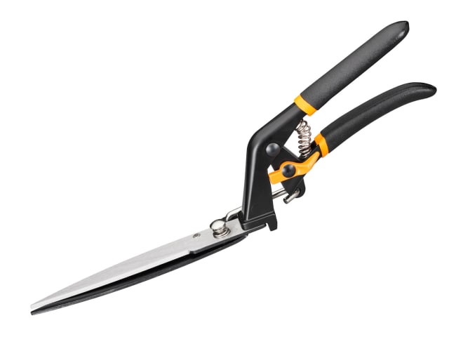 Fiskars Solid Grass Shears with Non-Slip Handles for Lawn Edges and Hedges