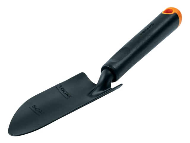 Fiskars Ergo Transplanter Lightweight Steel Garden Tool with Ergonomic Handle