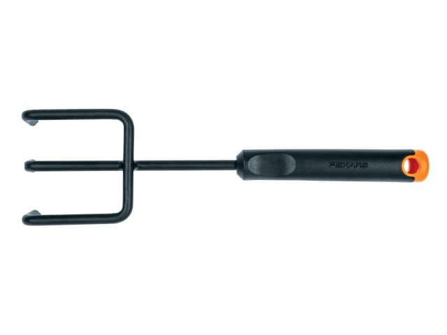 Fiskars Ergo Cultivator Lightweight Steel Tool with Ergonomic Handle - Gardening