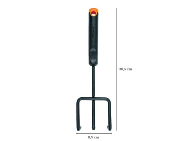 Fiskars Ergo Cultivator Lightweight Steel Tool with Ergonomic Handle - Gardening