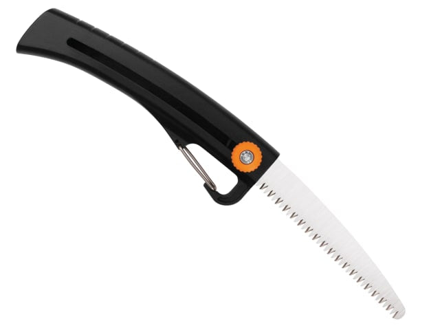 Fiskars Solid Garden Saw 160mm Blade Non-Slip Handle Retractable Storage