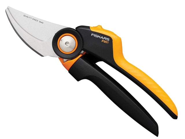 Fiskars P961 X-series Bypass Pruner with PowerGear Technology, 26mm Capacity