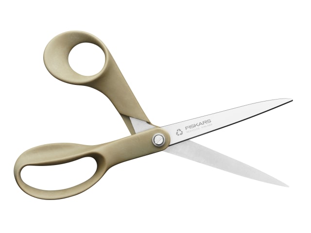Fiskars Renew Scissors 21cm Eco-Friendly Recycled Stainless Steel Blades