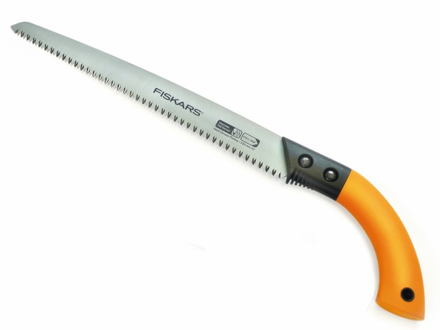 Fiskars SW84 Fixed Blade Saw 330mm Ergonomic Handle Fast Accurate Cutting