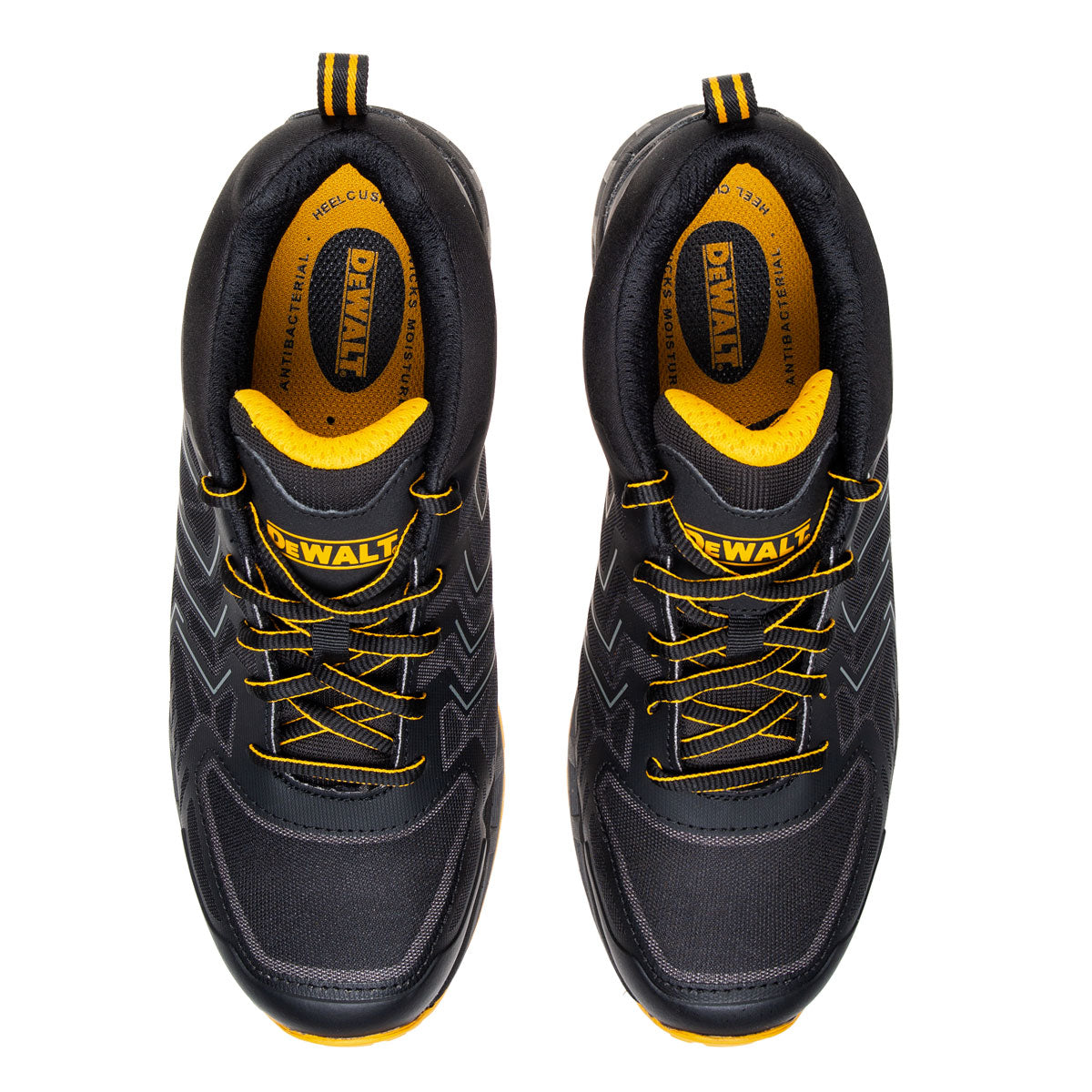 DeWalt Fargo Safety Trainers Steel Toe Fabric Upper Padded Comfort Size Options