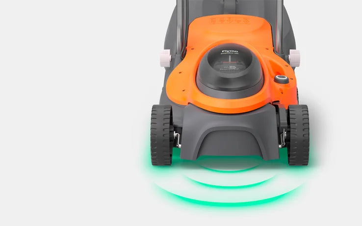 Flymo 18V SimpliMow 320 Battery Mower Brushless Motor Compact Lawn Care