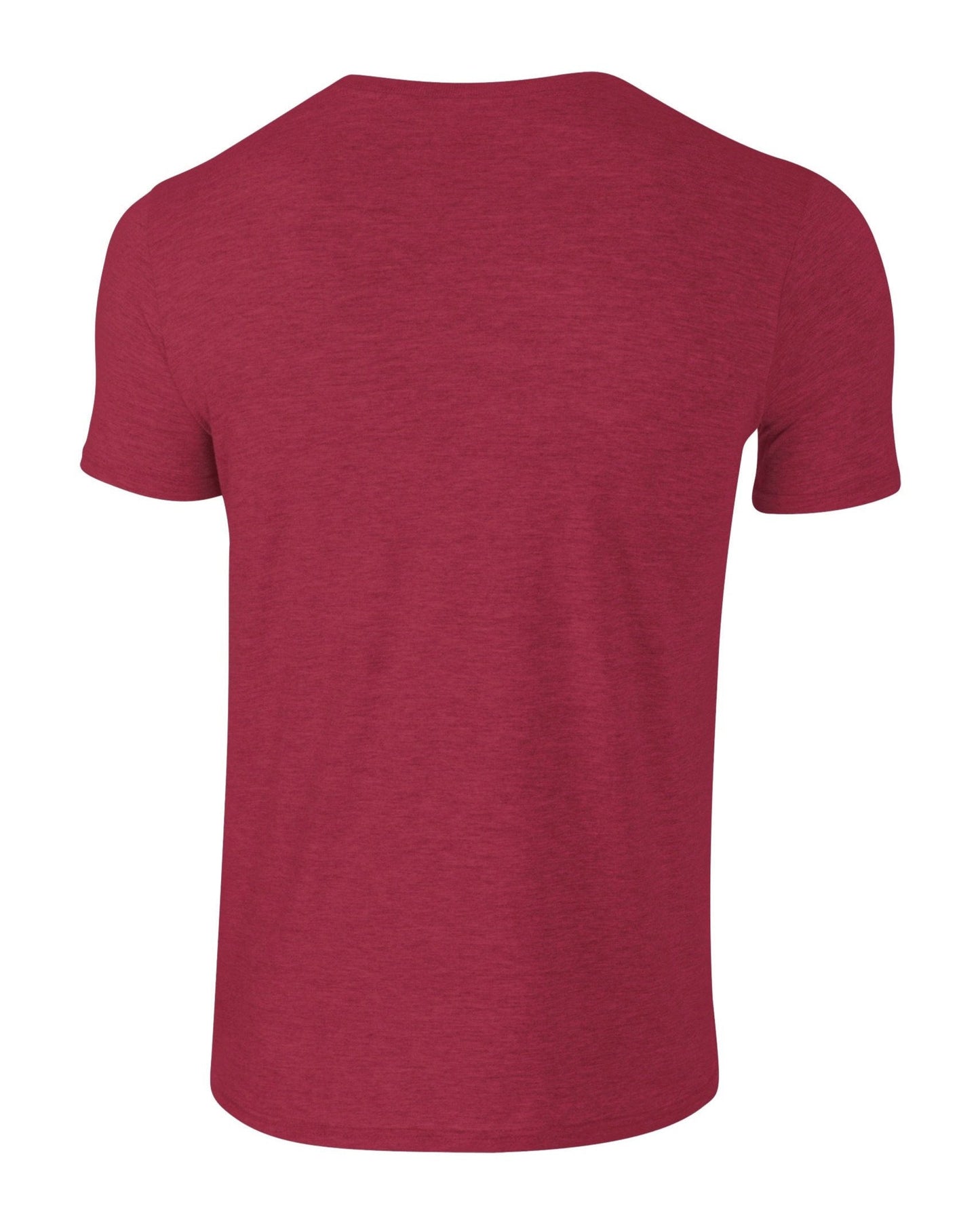 Gildan Softstyle Adult Ringspun T-Shirt Antique Cherry Red Euro Fit 100% Cotton