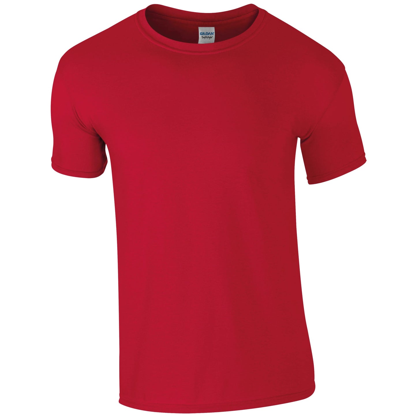 Gildan Softstyle Adult Ringspun T-Shirt Cherry Red Lightweight Euro Fit