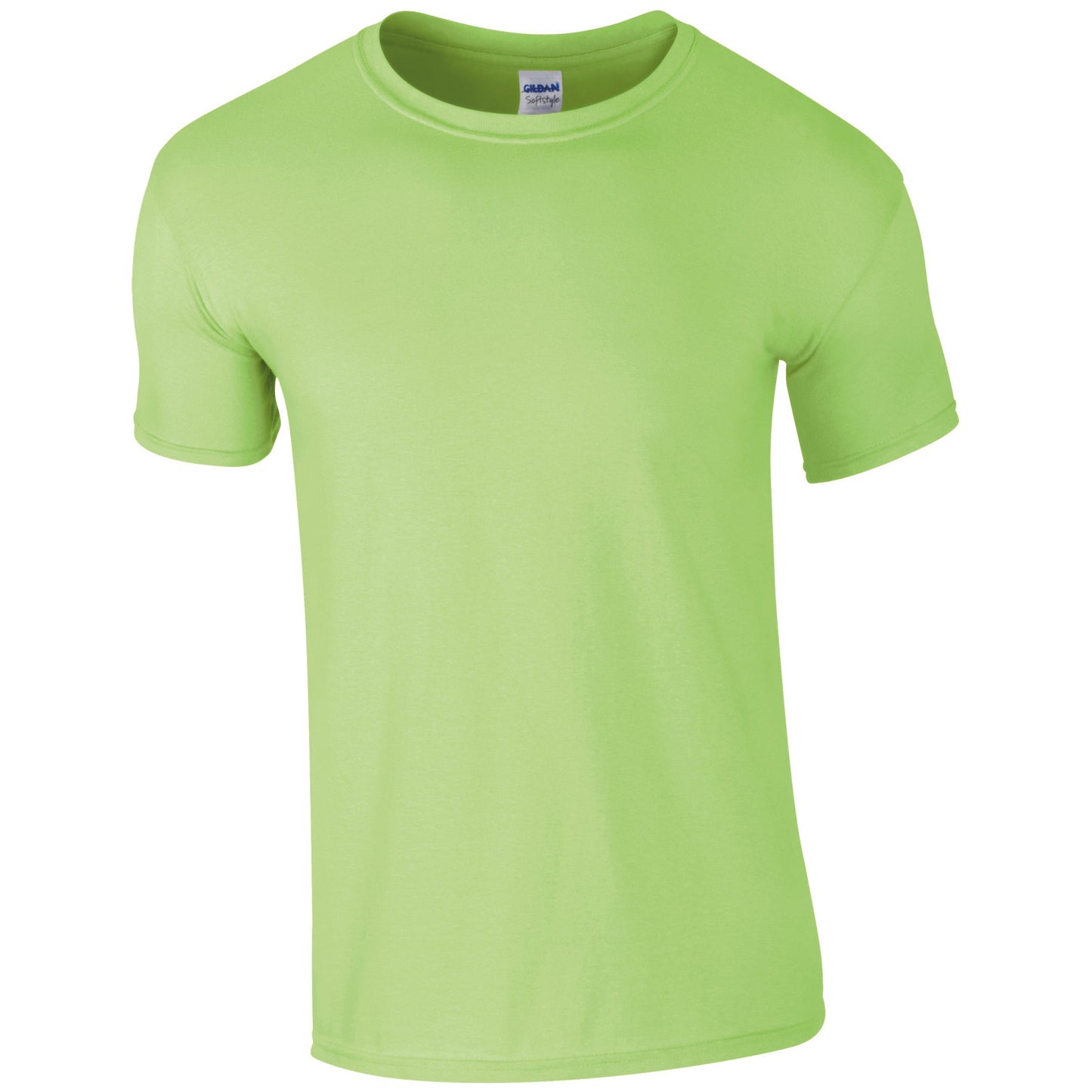 Gildan Softstyle Adult Ringspun T-Shirt Mint Green Lightweight Euro Fit