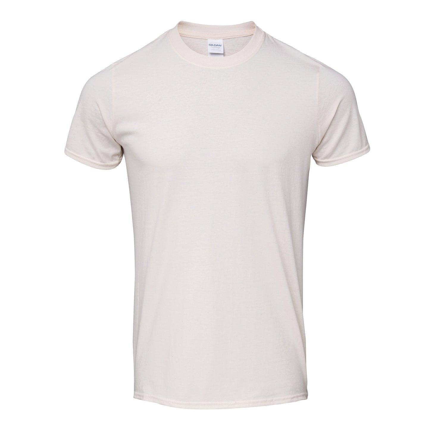 Gildan Softstyle Adult Ringspun T-Shirt Natural Lightweight Euro Fit 100% Cotton