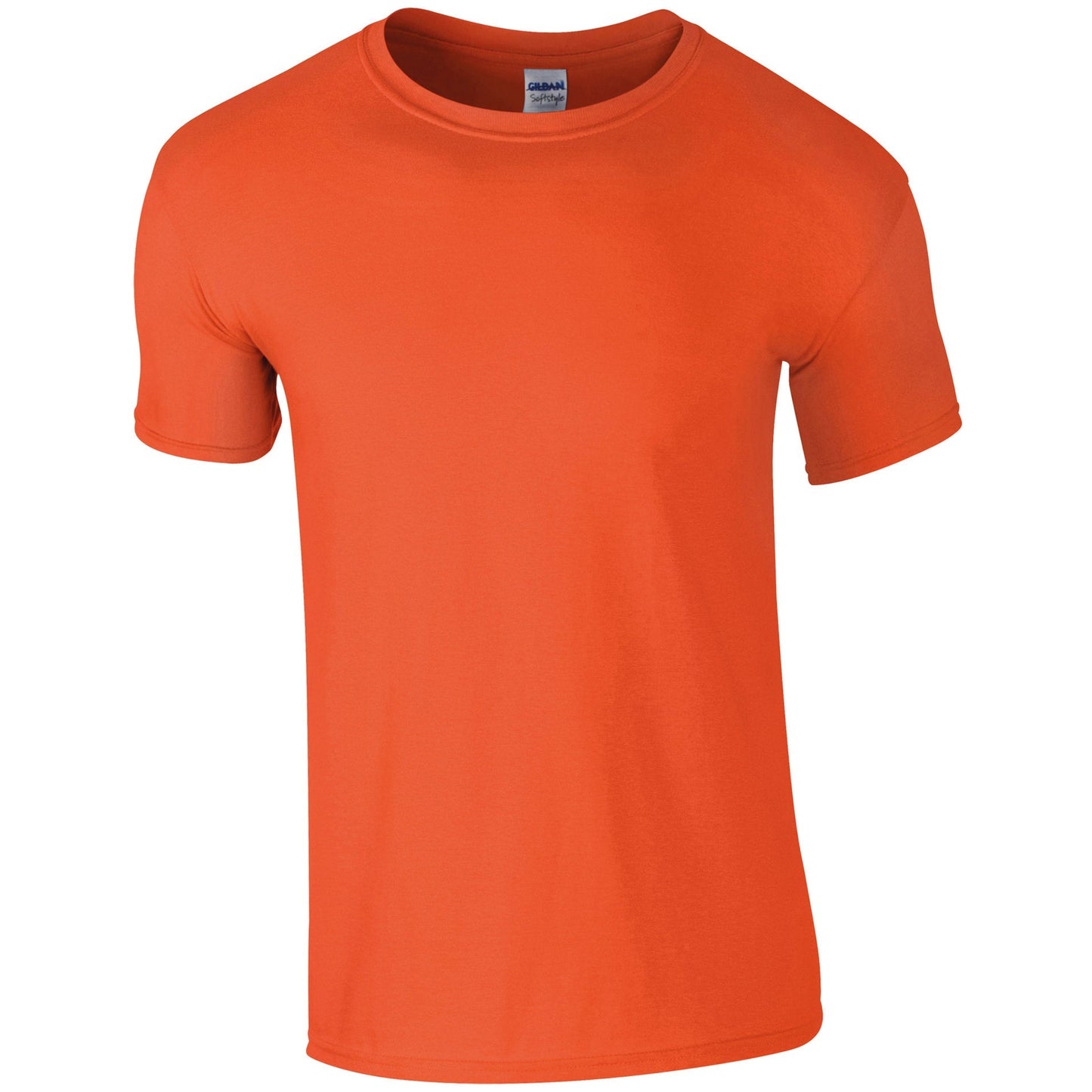 Gildan Softstyle Adult Ringspun T-Shirt Orange Lightweight Euro Fit Cotton