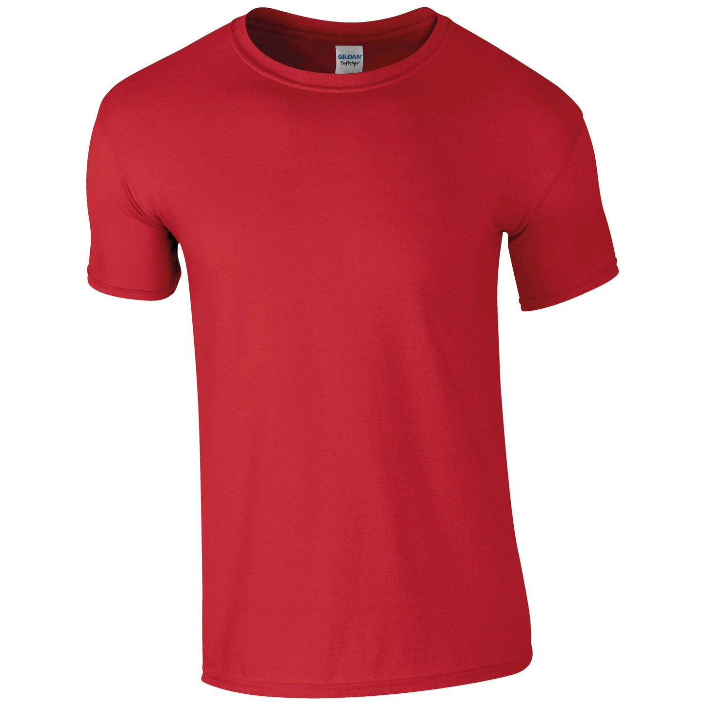 Gildan Softstyle Adult Ringspun T-Shirt Red Lightweight Euro Fit Cotton Tee