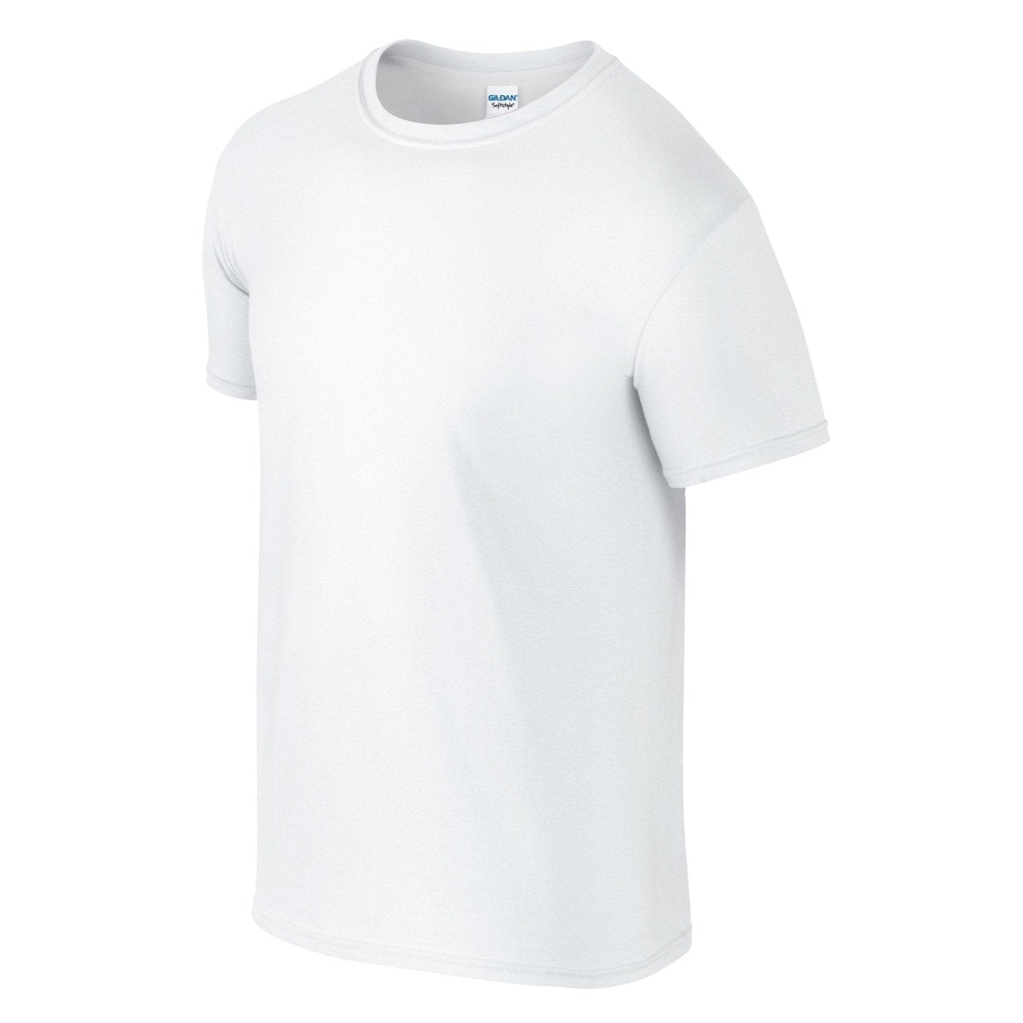 Gildan Softstyle Adult Ringspun T-Shirt White Lightweight Euro Fit 100% Cotton