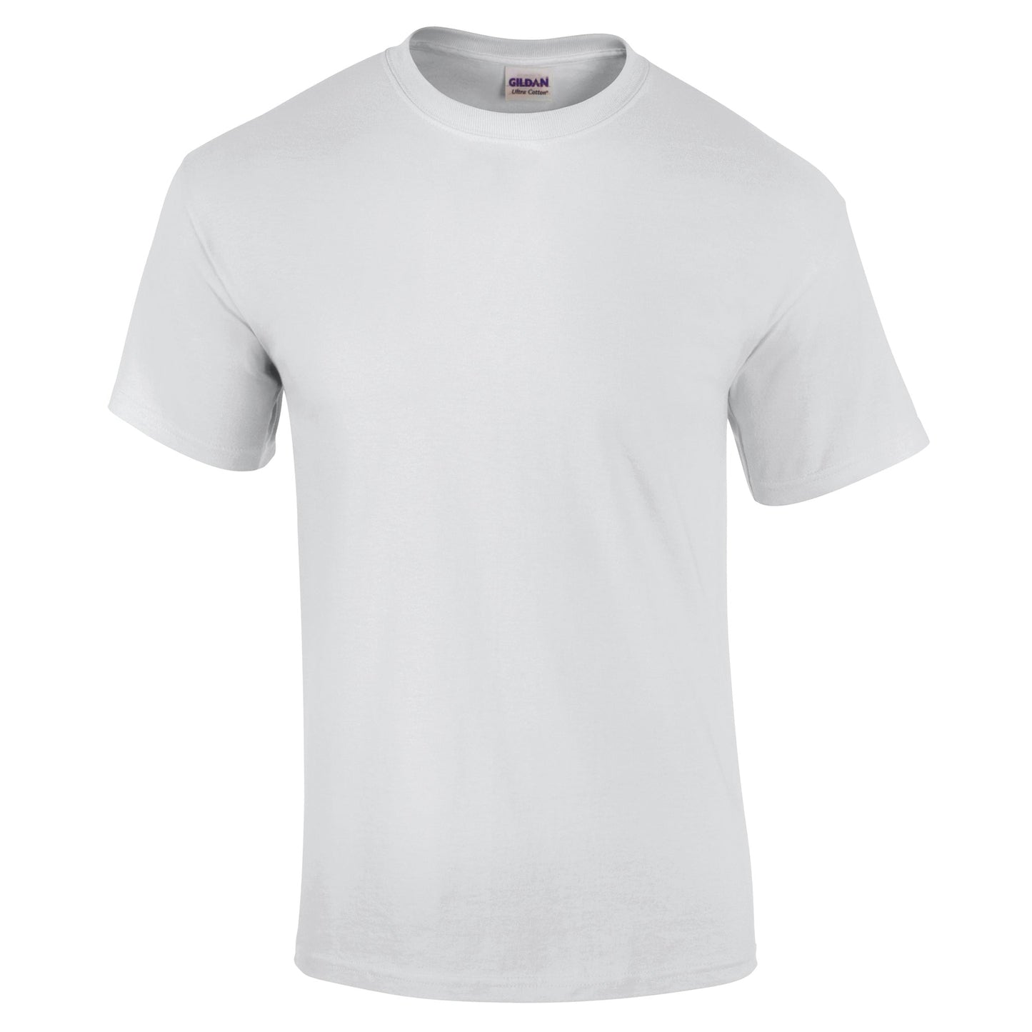 Gildan Ultra Cotton Adult T-Shirt Ash 100% Cotton Classic Fit Durable Tee