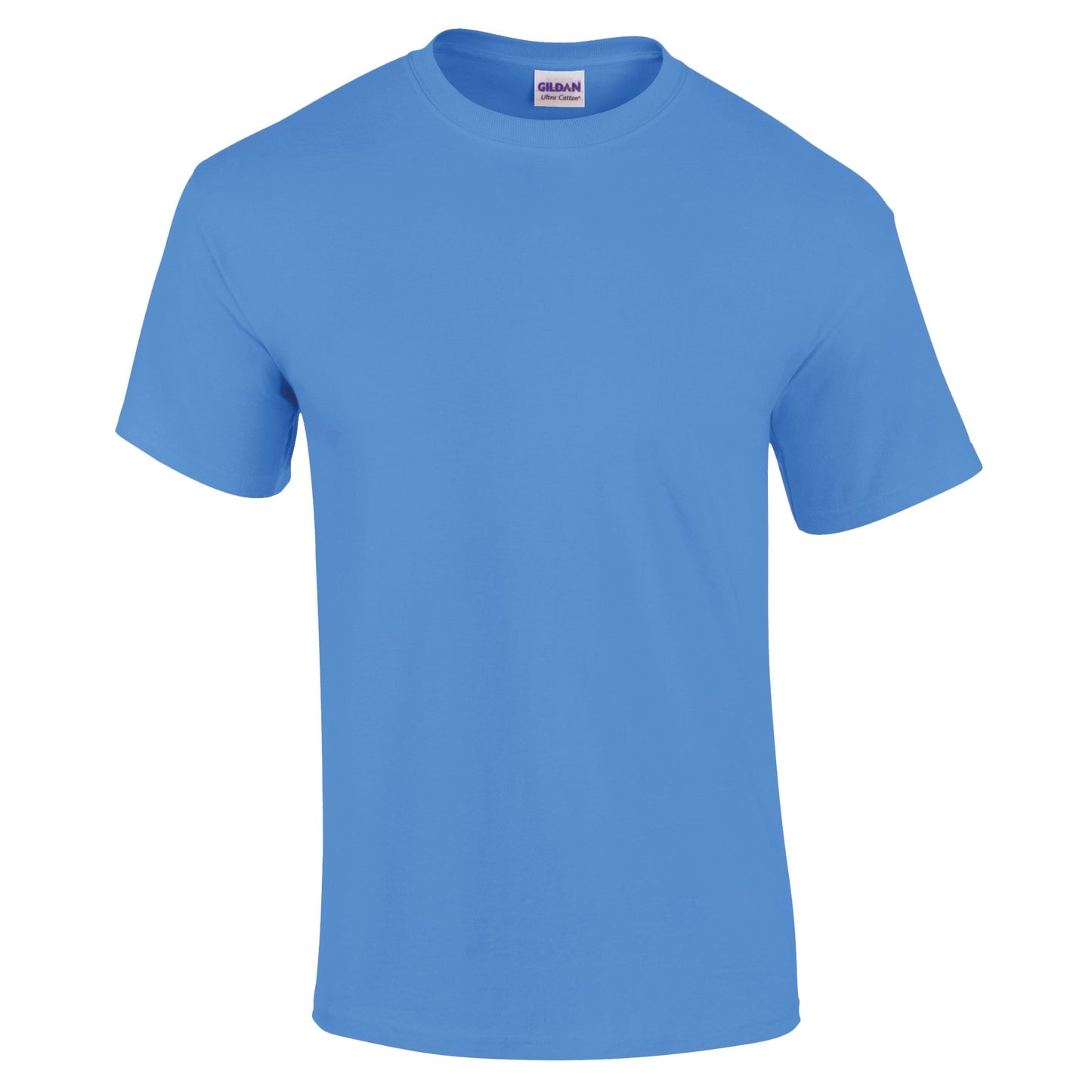 Gildan Ultra Cotton Adult T-Shirt Carolina Blue 100% Cotton Classic Fit