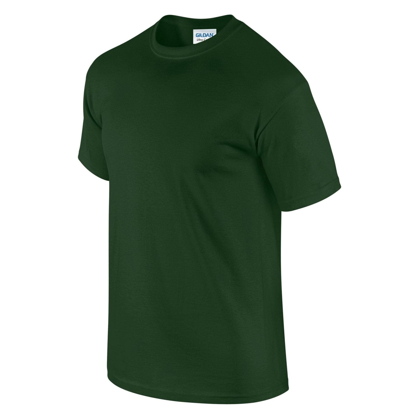 Gildan Ultra Cotton Adult T-Shirt Forest Green 100% Cotton Classic Fit
