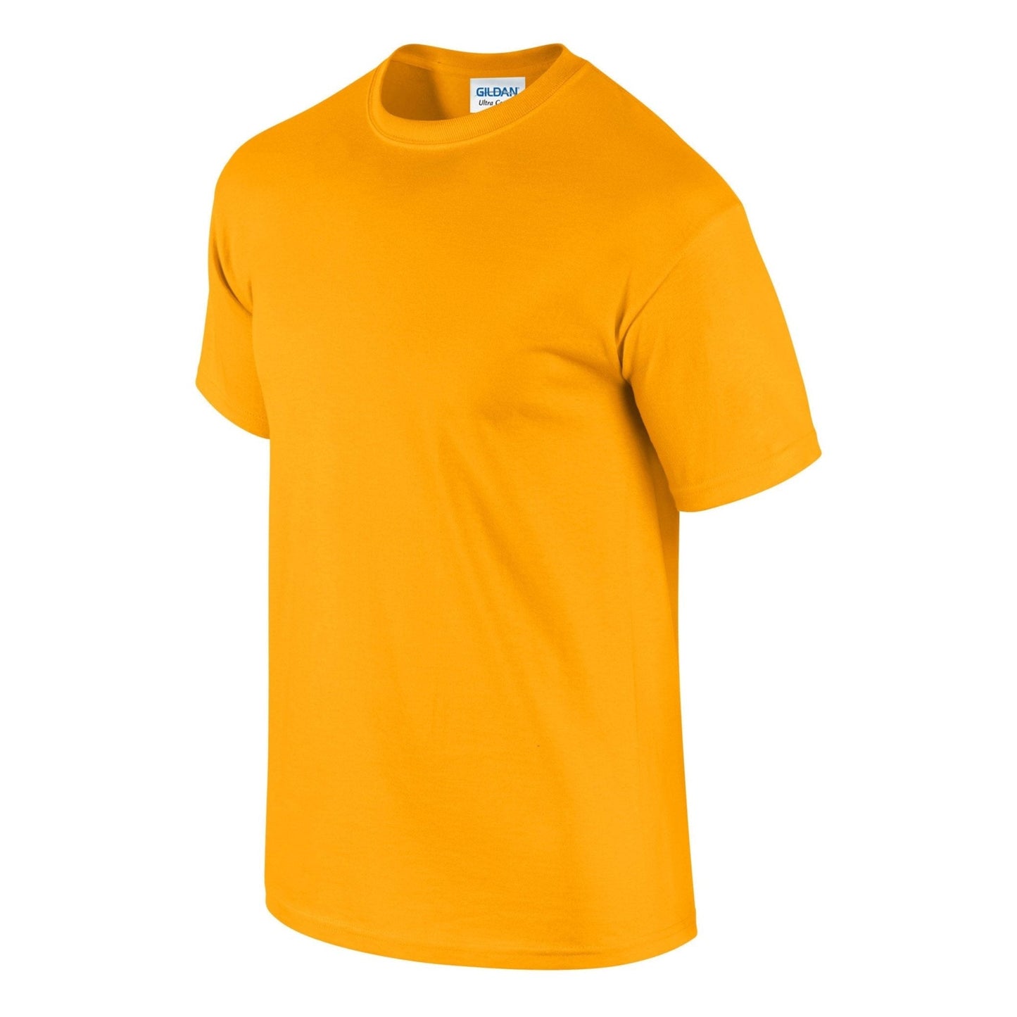 Gildan Ultra Cotton Adult T-Shirt Gold 100% Cotton Classic Fit Durable Tee