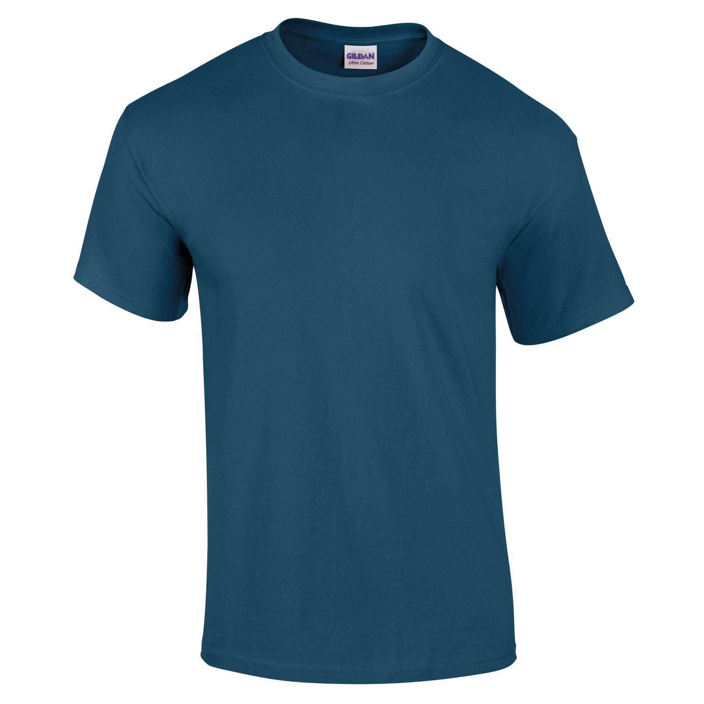 Gildan Ultra Cotton Adult T-Shirt Indigo Blue 100% Cotton Classic Fit