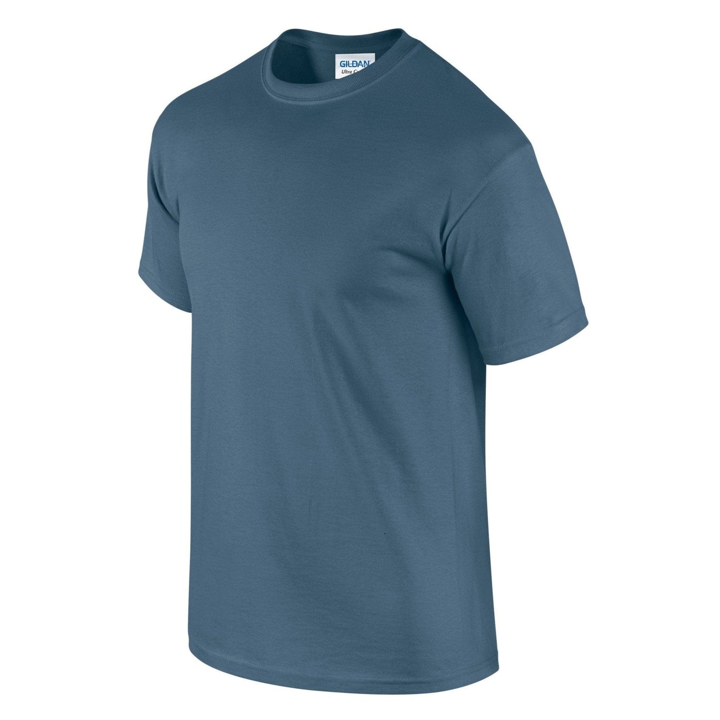 Gildan Ultra Cotton Adult T-Shirt Indigo Blue 100% Cotton Classic Fit