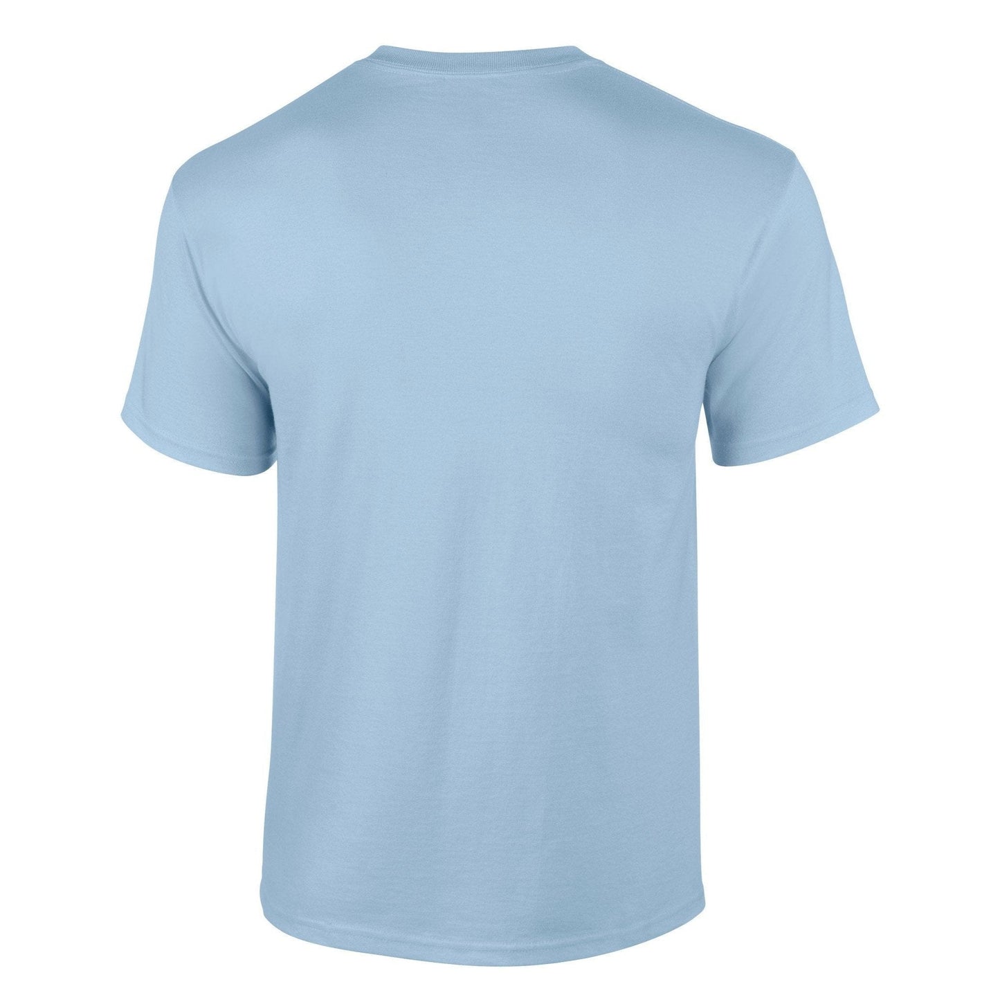 Gildan Ultra Cotton Adult T-Shirt Light Blue 100% Cotton Classic Fit S-3XL