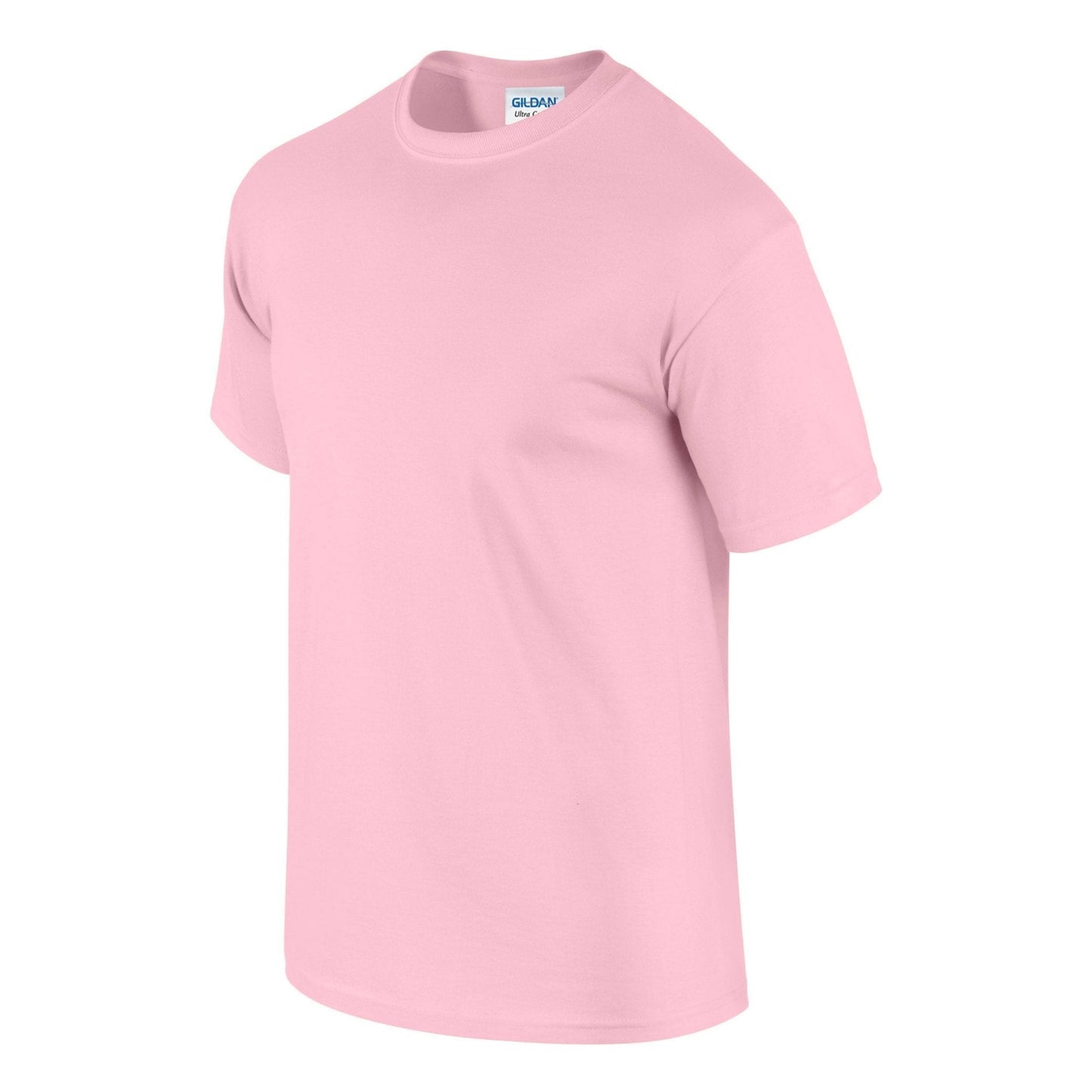 Gildan Ultra Cotton Adult T-Shirt Light Pink 100% Cotton Classic Fit