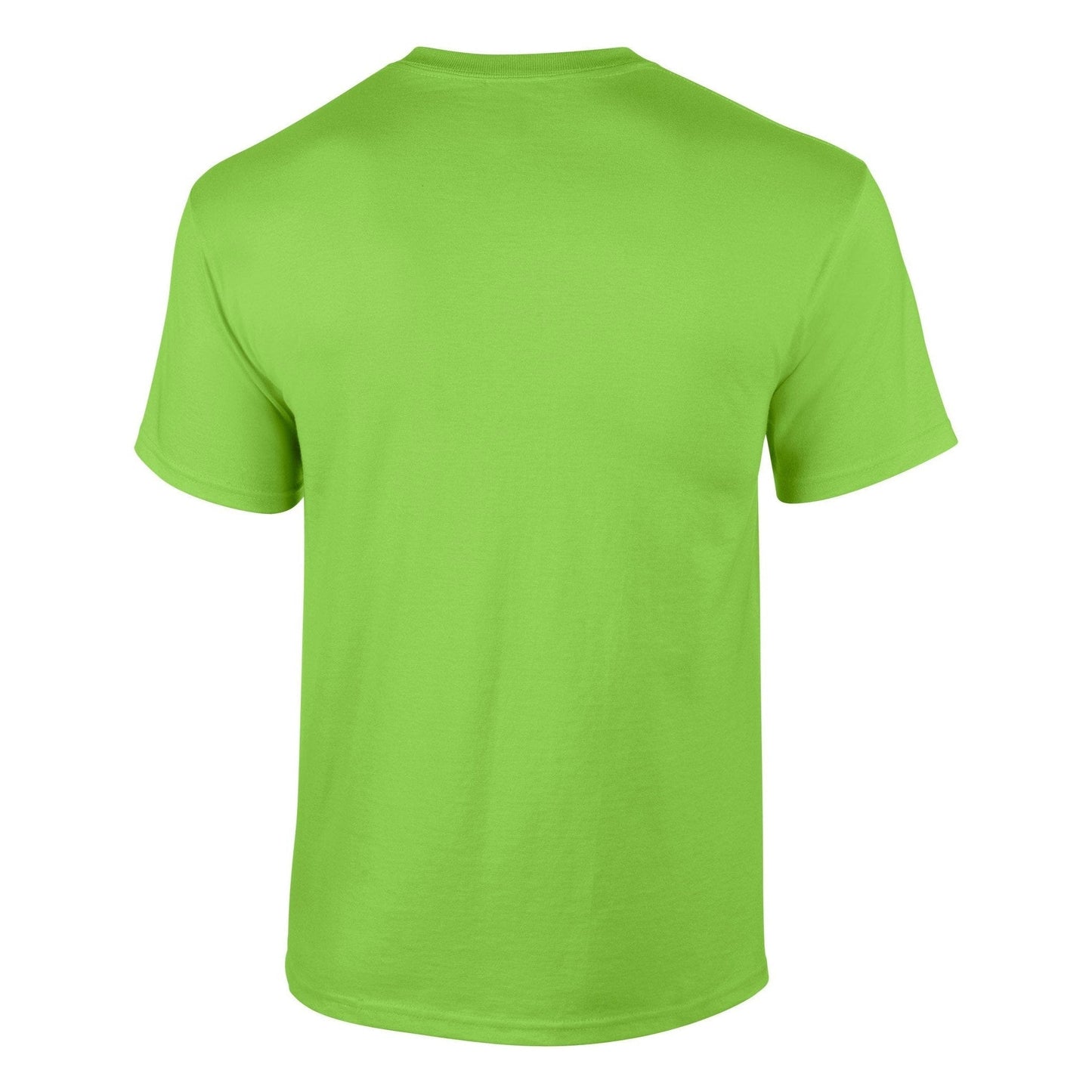 Gildan Ultra Cotton Adult T-Shirt Lime 100% Cotton Classic Fit Durable Tee