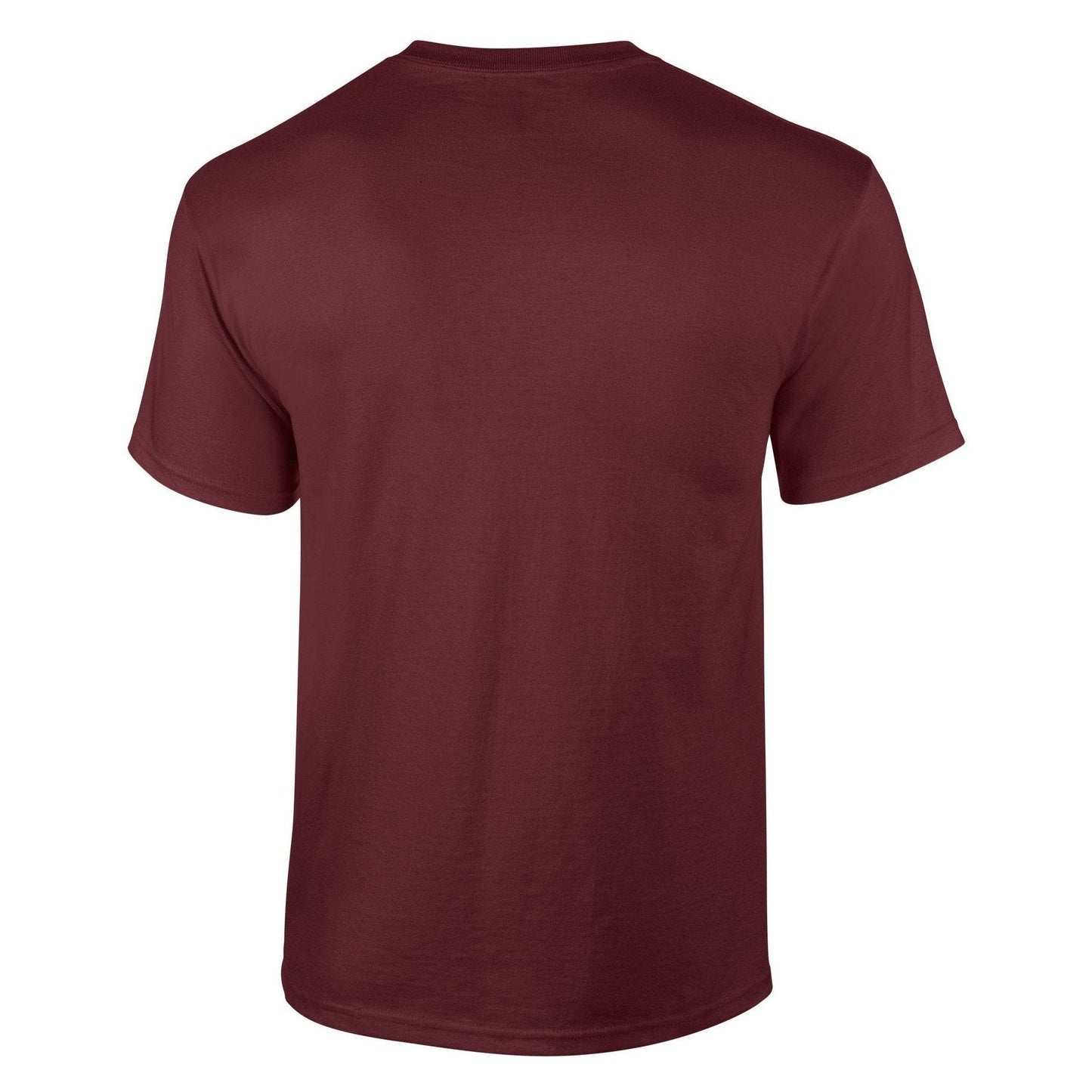 Gildan Ultra Cotton Adult T-Shirt Maroon 100% Cotton Classic Fit Durable Tee