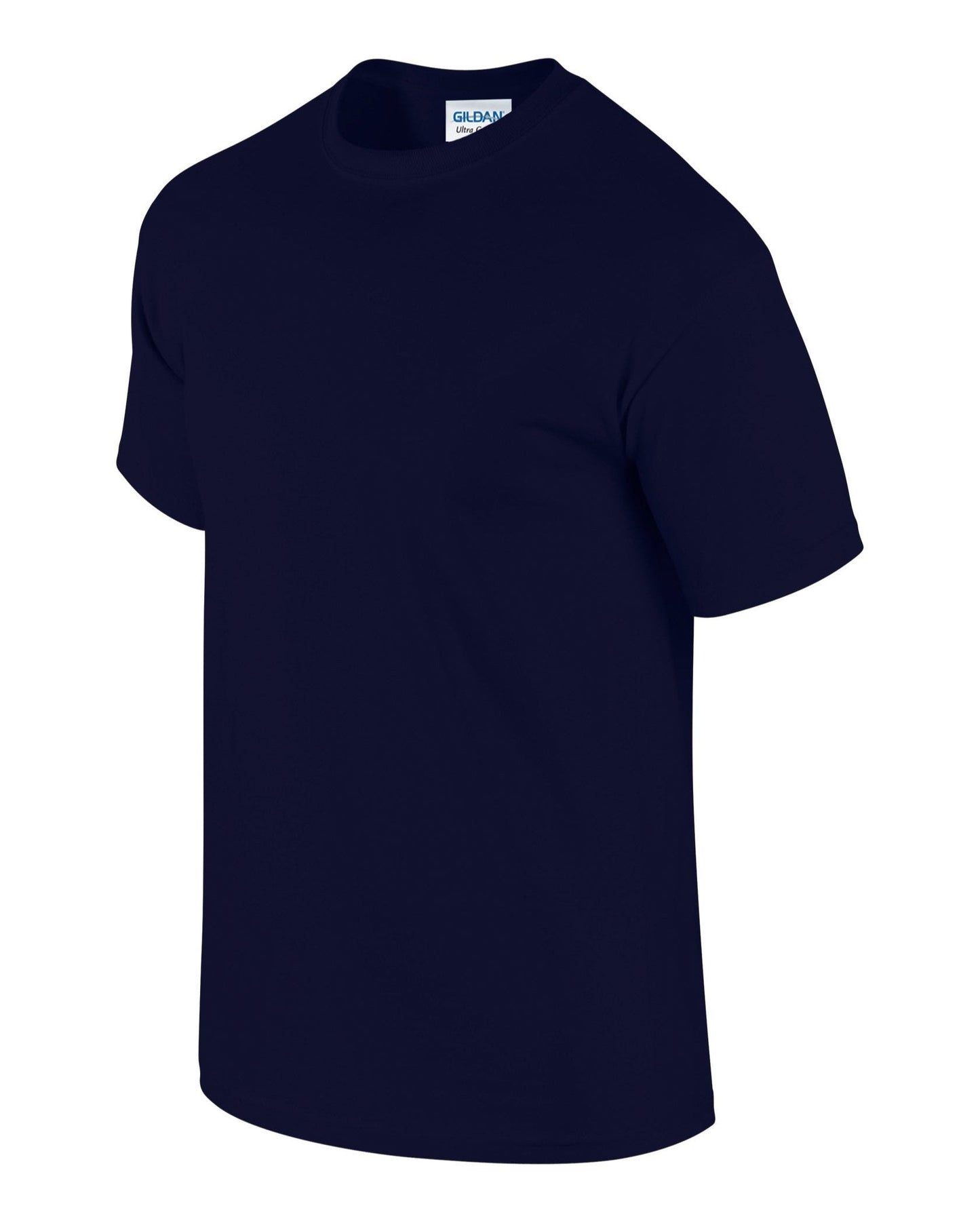 Gildan Ultra Cotton Adult T-Shirt Navy 100% Cotton Classic Fit Heavyweight Tee