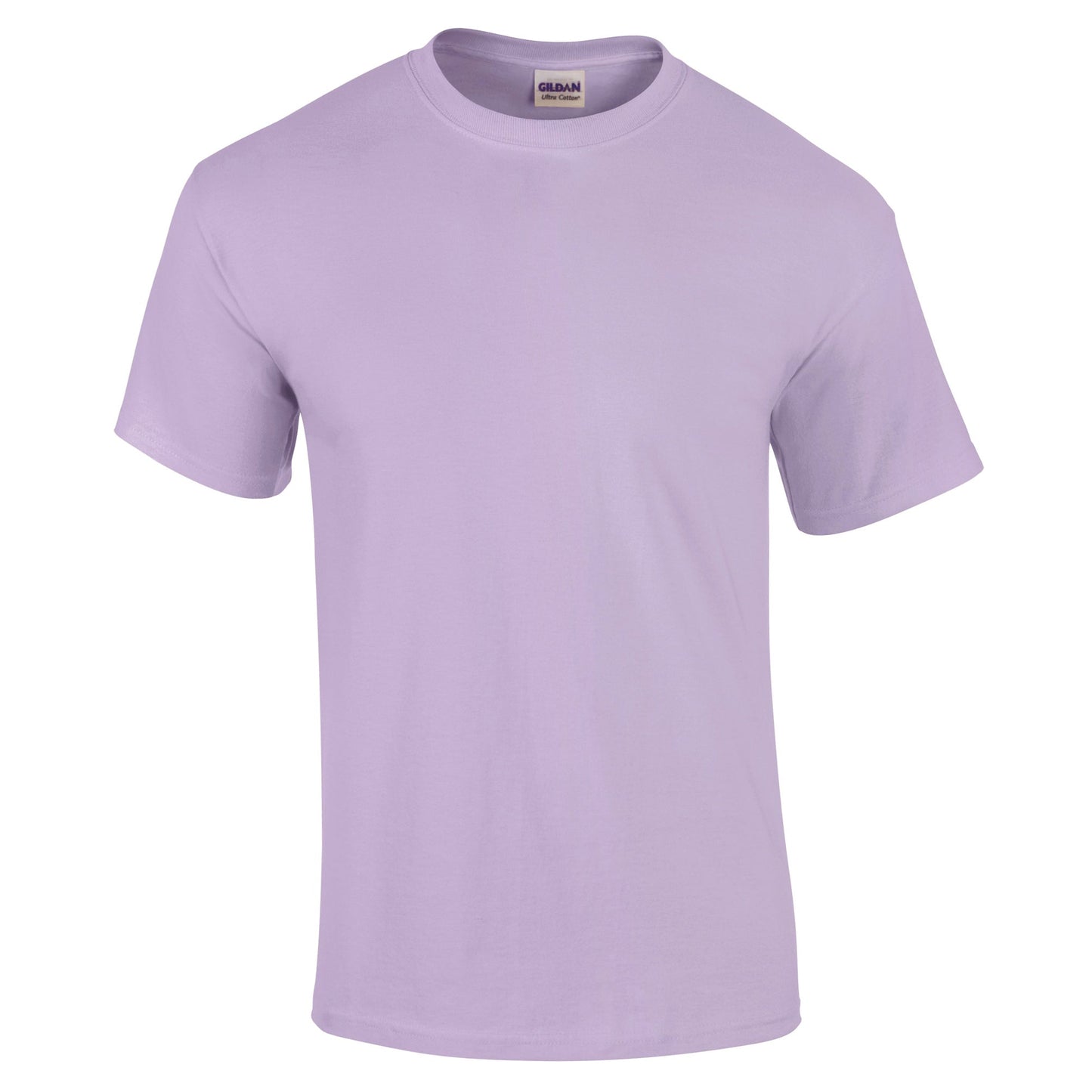 Gildan Ultra Cotton Adult T-Shirt Orchid 100% Cotton Classic Fit Durable Tee