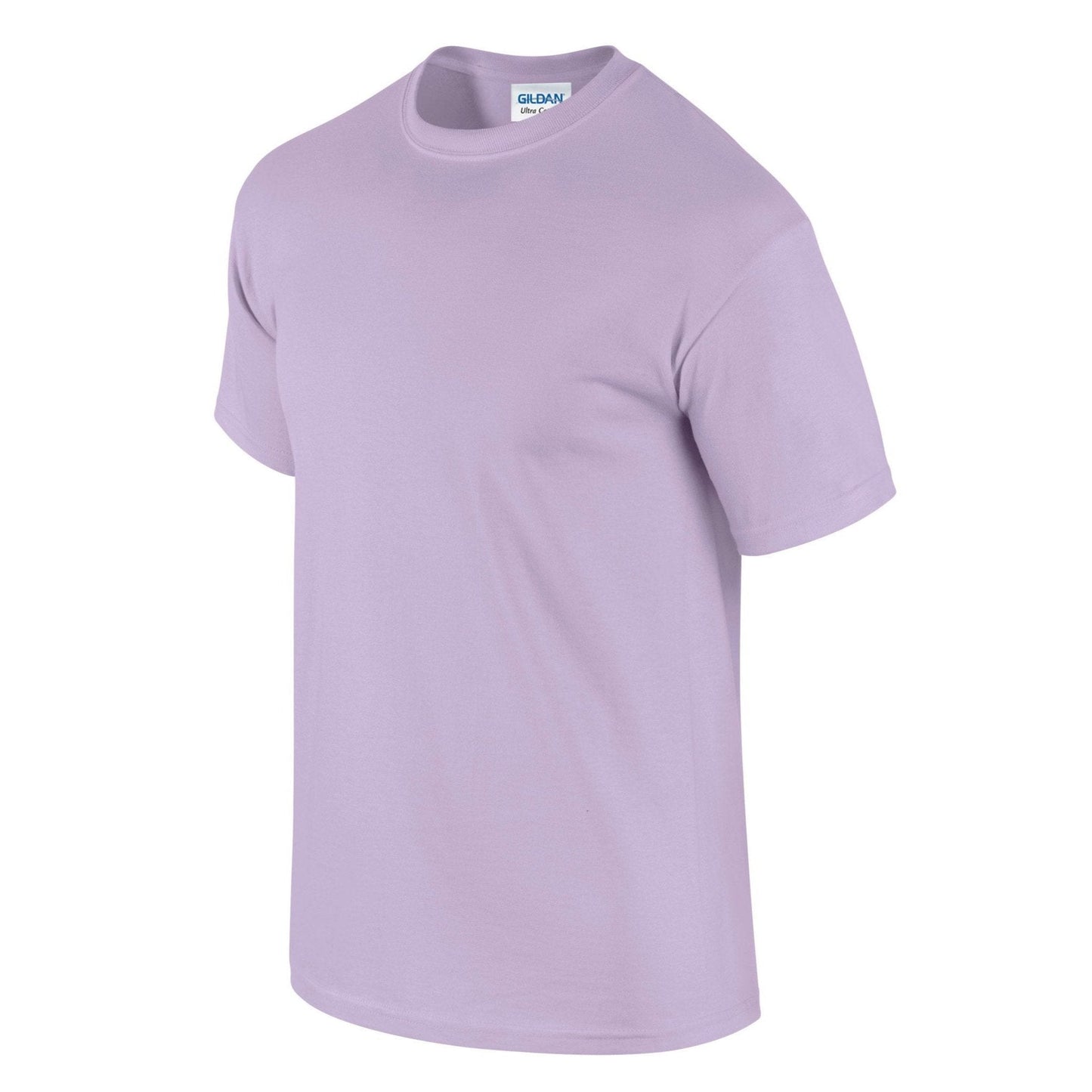 Gildan Ultra Cotton Adult T-Shirt Orchid 100% Cotton Classic Fit Durable Tee