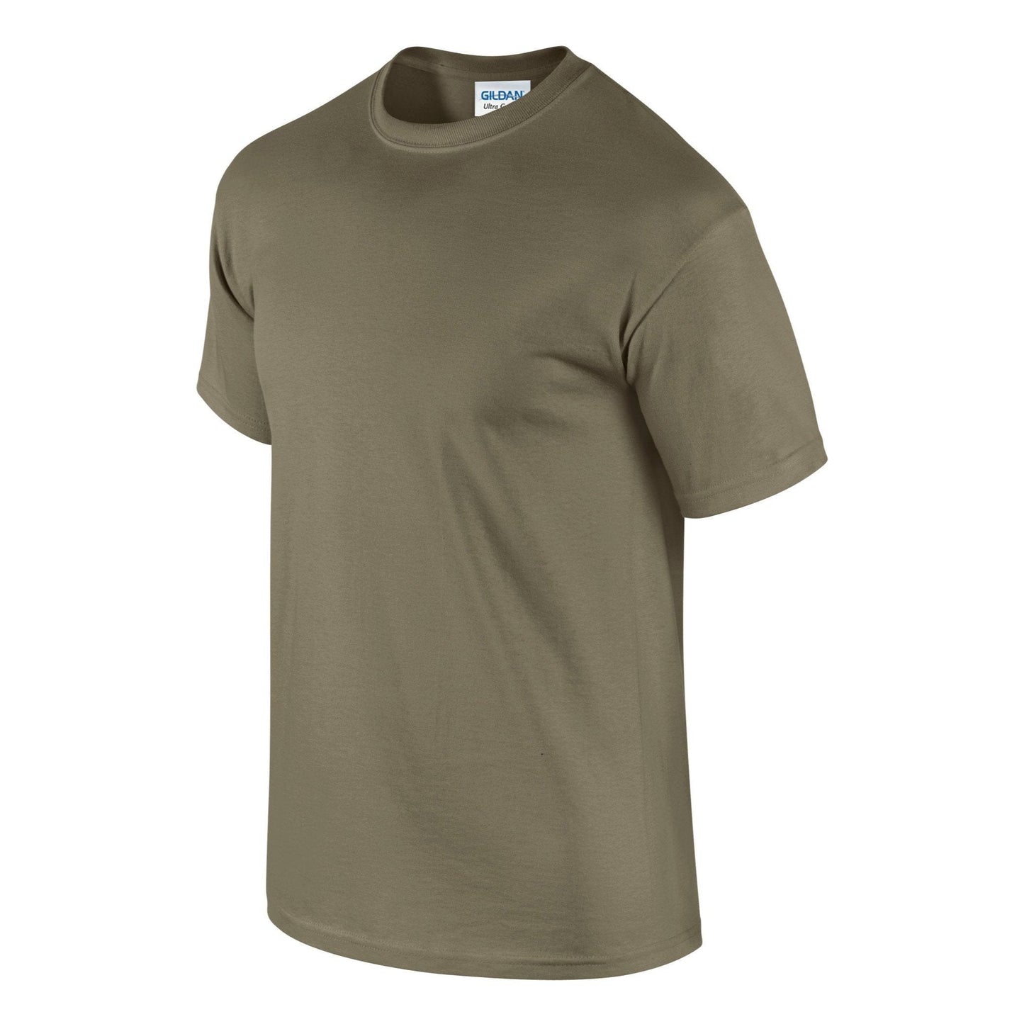Gildan Ultra Cotton Adult T-Shirt Prairie Dust 100% Cotton Classic Fit