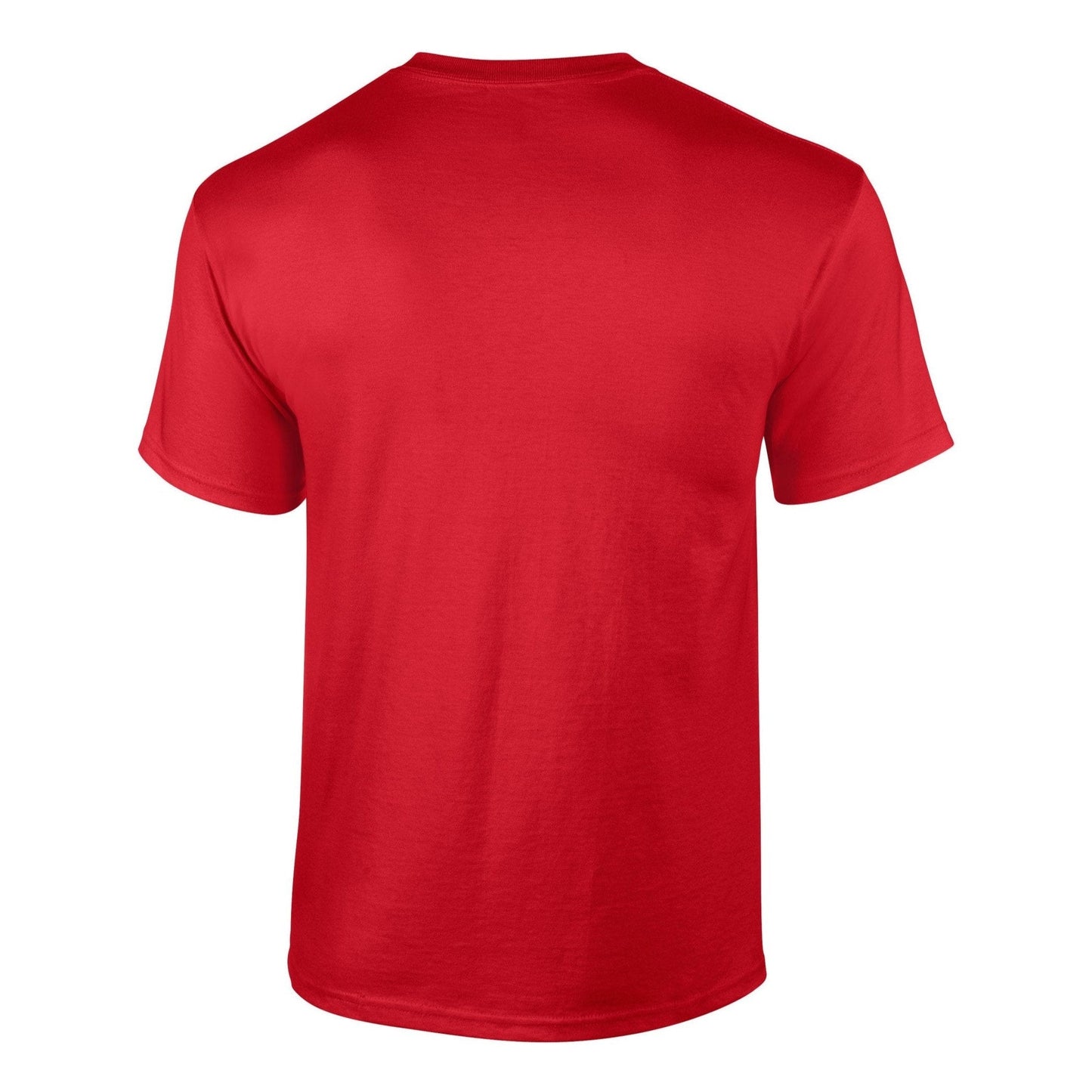 Gildan Ultra Cotton Adult T-Shirt Red 100% Cotton Classic Fit Heavyweight Tee