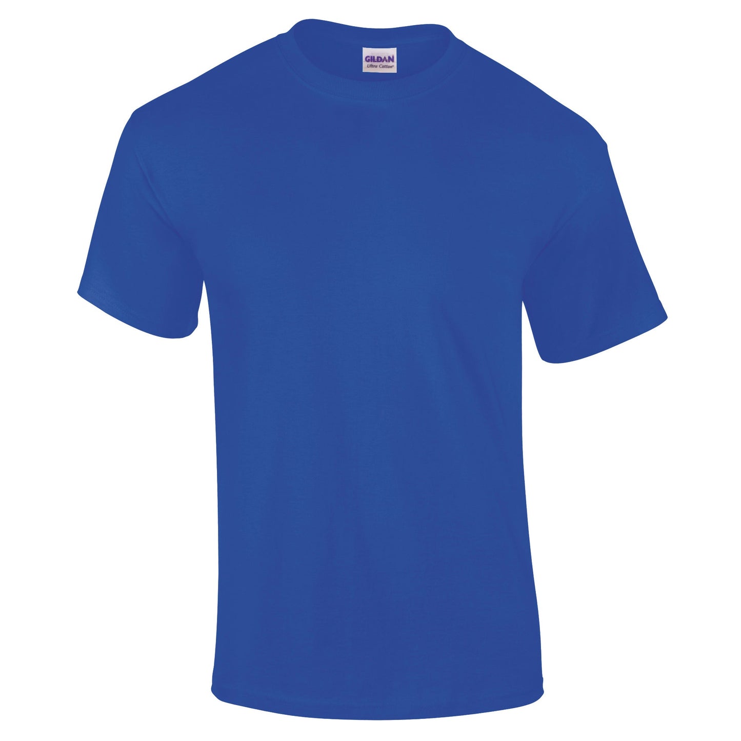 Gildan Ultra Cotton Adult T-Shirt Royal Blue 100% Cotton Classic Fit 200gsm