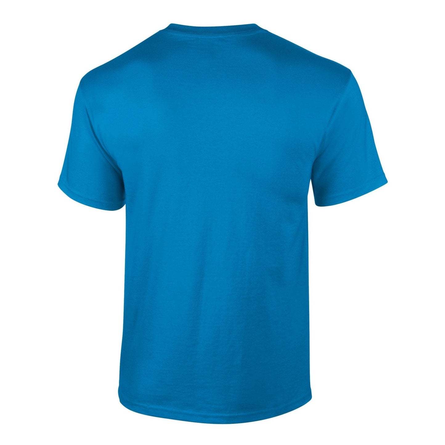 Gildan Ultra Cotton Adult T-Shirt Sapphire 100% Cotton Classic Fit Durable Tee