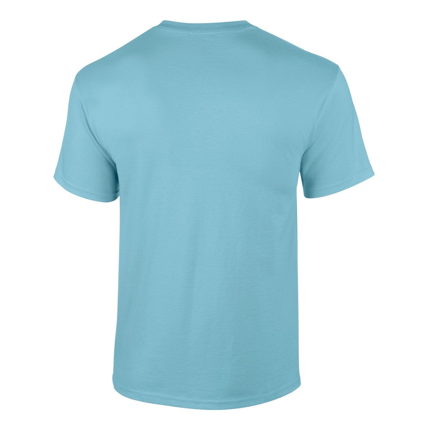 Gildan Ultra Cotton Adult T-Shirt Sky 100% Cotton Classic Fit Durable Tee