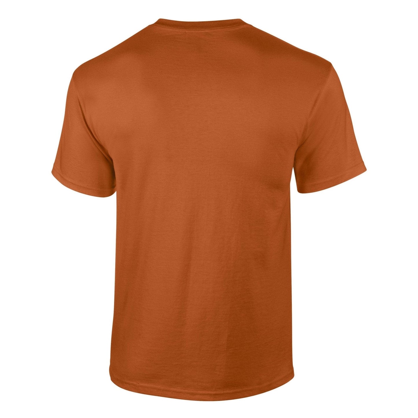 Gildan Ultra Cotton Adult T-Shirt Texas Orange 100% Cotton Classic Fit
