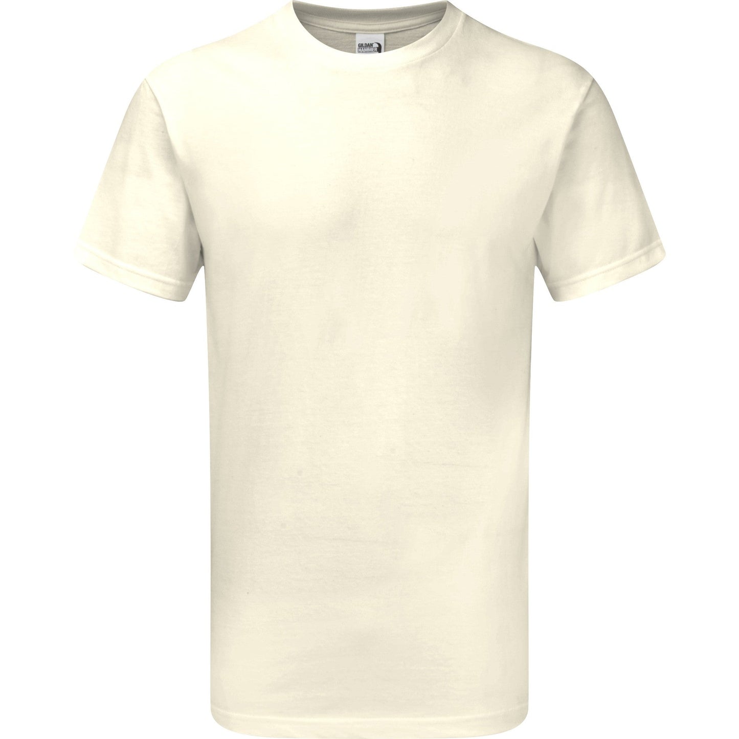 Gildan Hammer Adult T-Shirt Off White Combed Ringspun Cotton Classic Fit