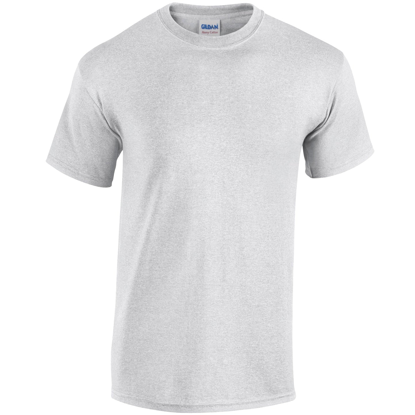 Gildan Heavy Cotton Adult T-Shirt Ash 100% Cotton Pre-Shrunk Soft Tee