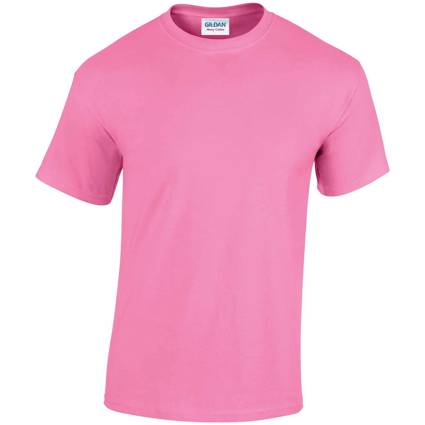 Gildan Heavy Cotton Adult T-Shirt Azalea 100% Cotton Pre-Shrunk Soft Tee