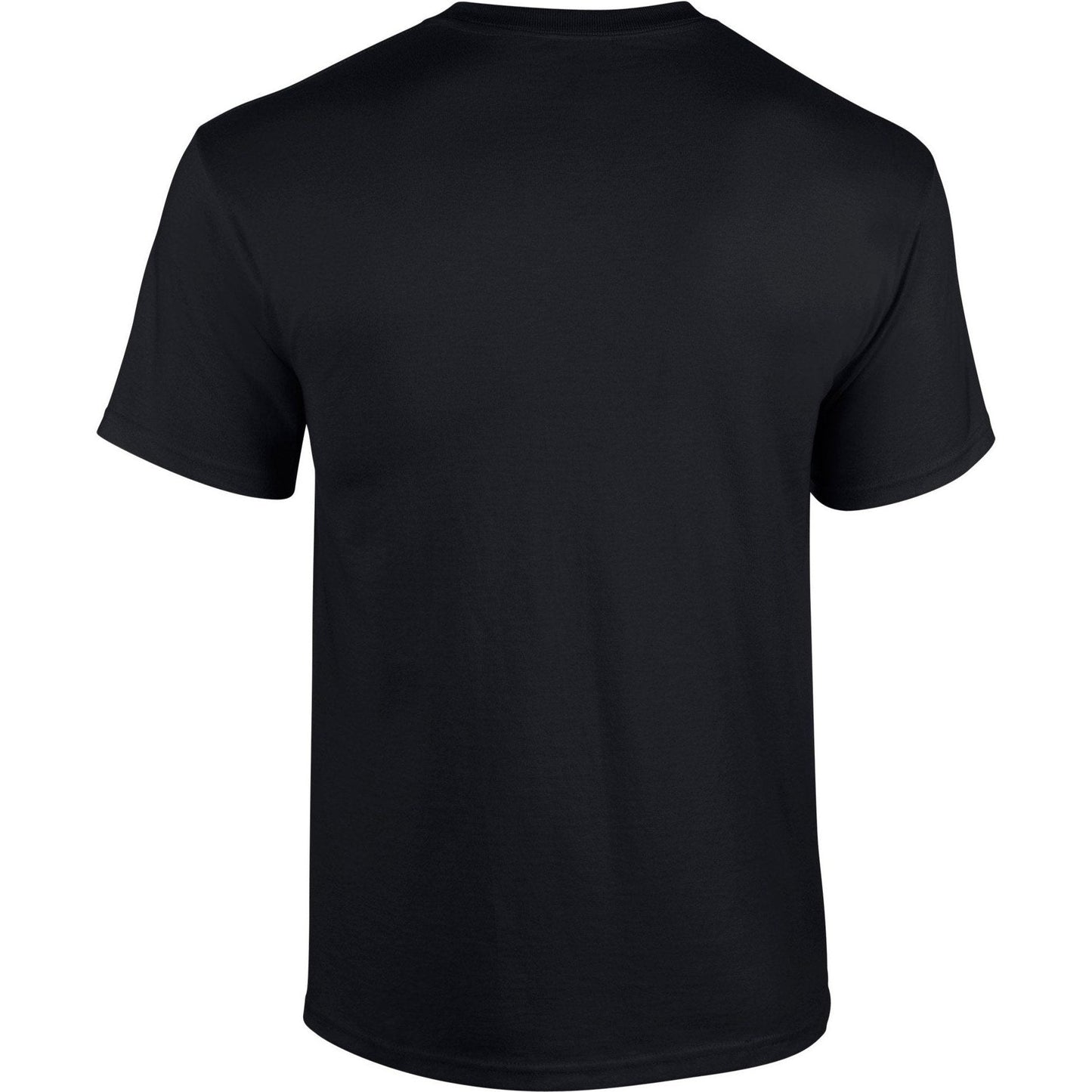 Gildan Heavy Cotton Adult T-Shirt Black 100% Cotton Pre-Shrunk Soft Tee